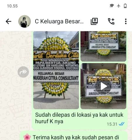 Pengiriman Papan Bunga Duka Sukabumi Selatan