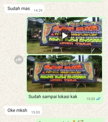 Pengiriman Papan Bunga Sukabumi Selatan